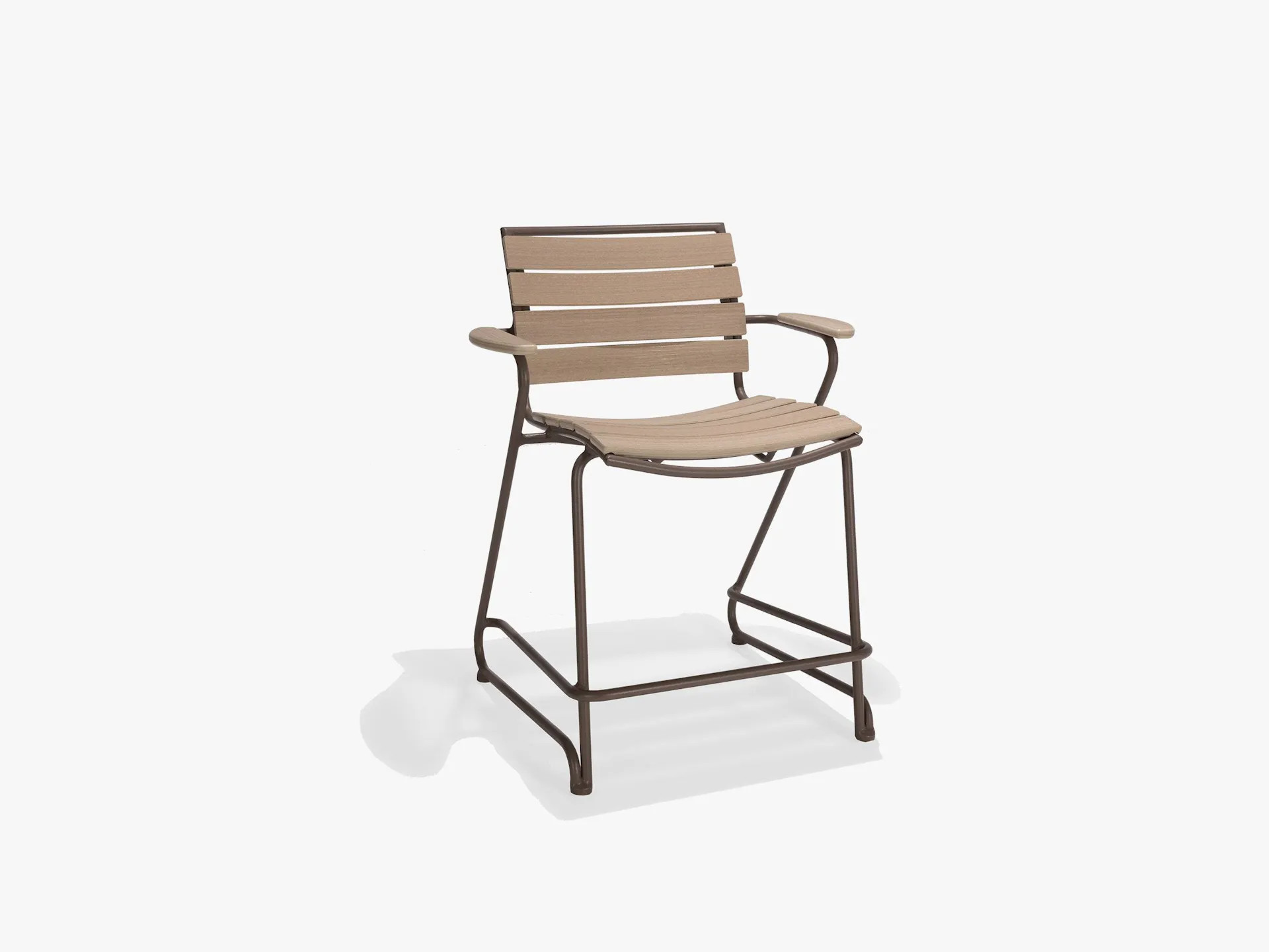 Fountainhead Collection Balcony Stool with Arms