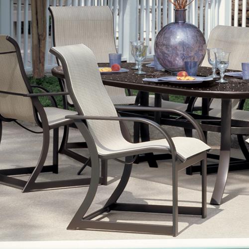 Key West Sling Collection Commercial Dining Sets