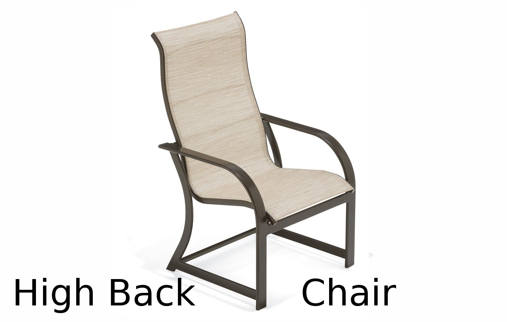 Key West Sling Collection High Back Dining Chair