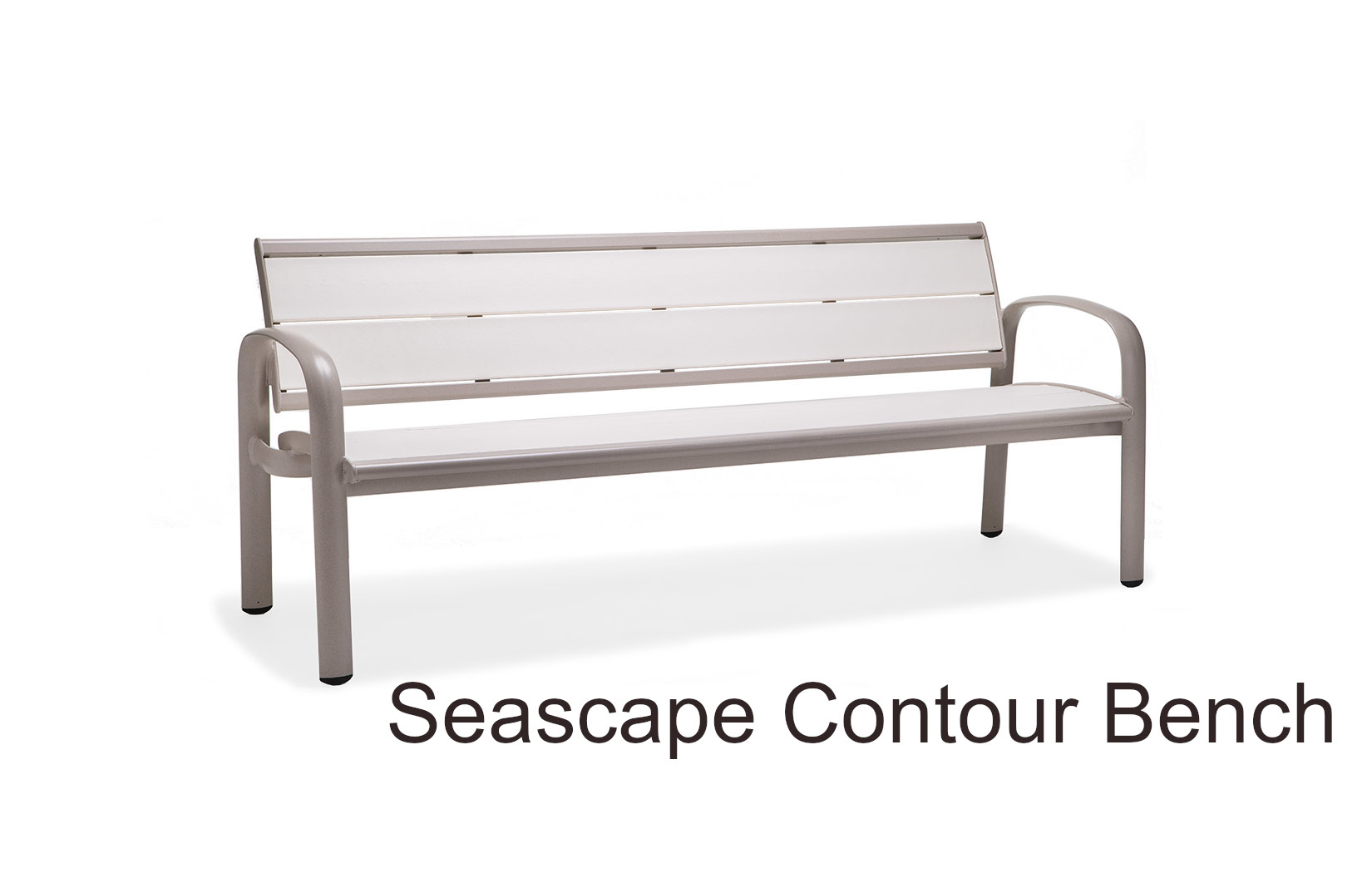 Seascape Contour Bench with Standard Armrests