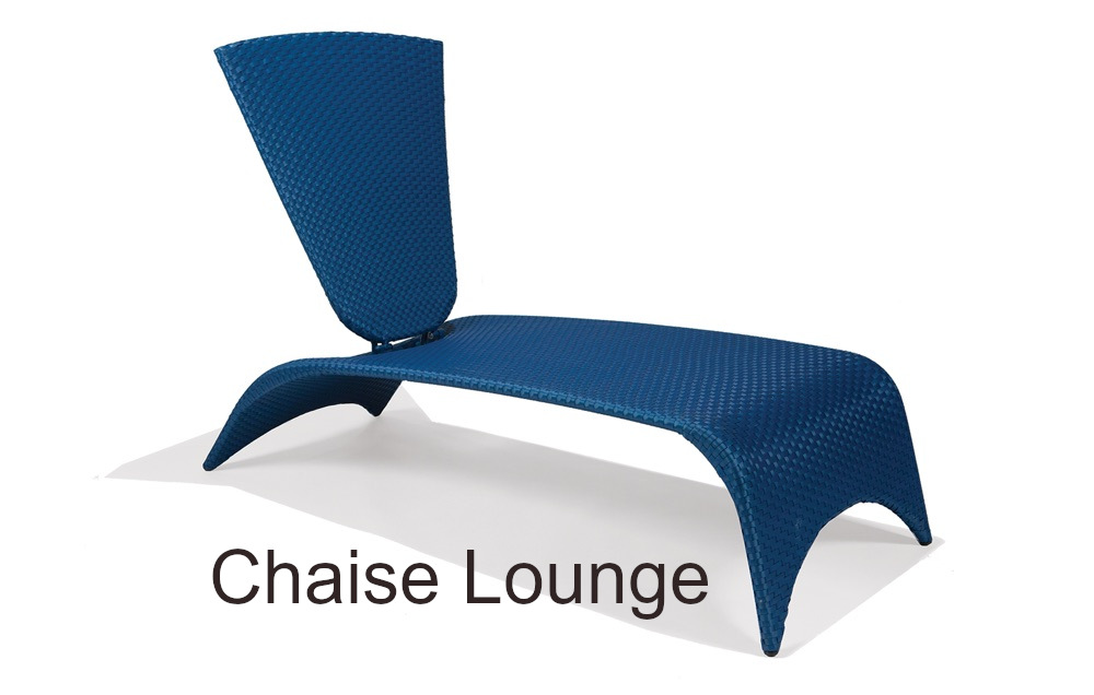 Zuma Collection Stacking Chaise Lounge by Texacraft