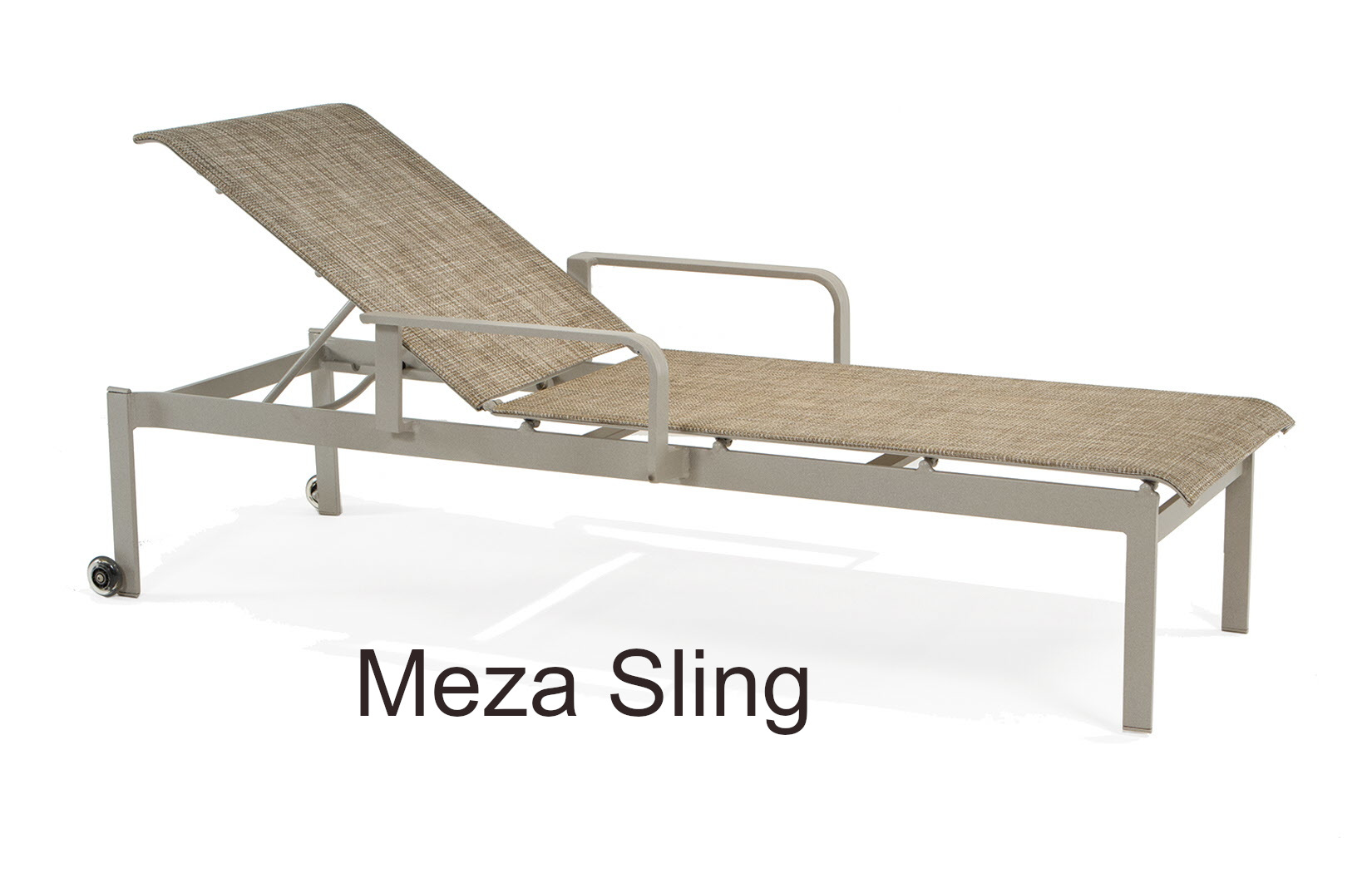 Meza Sling Collection Chaise Lounge Chair