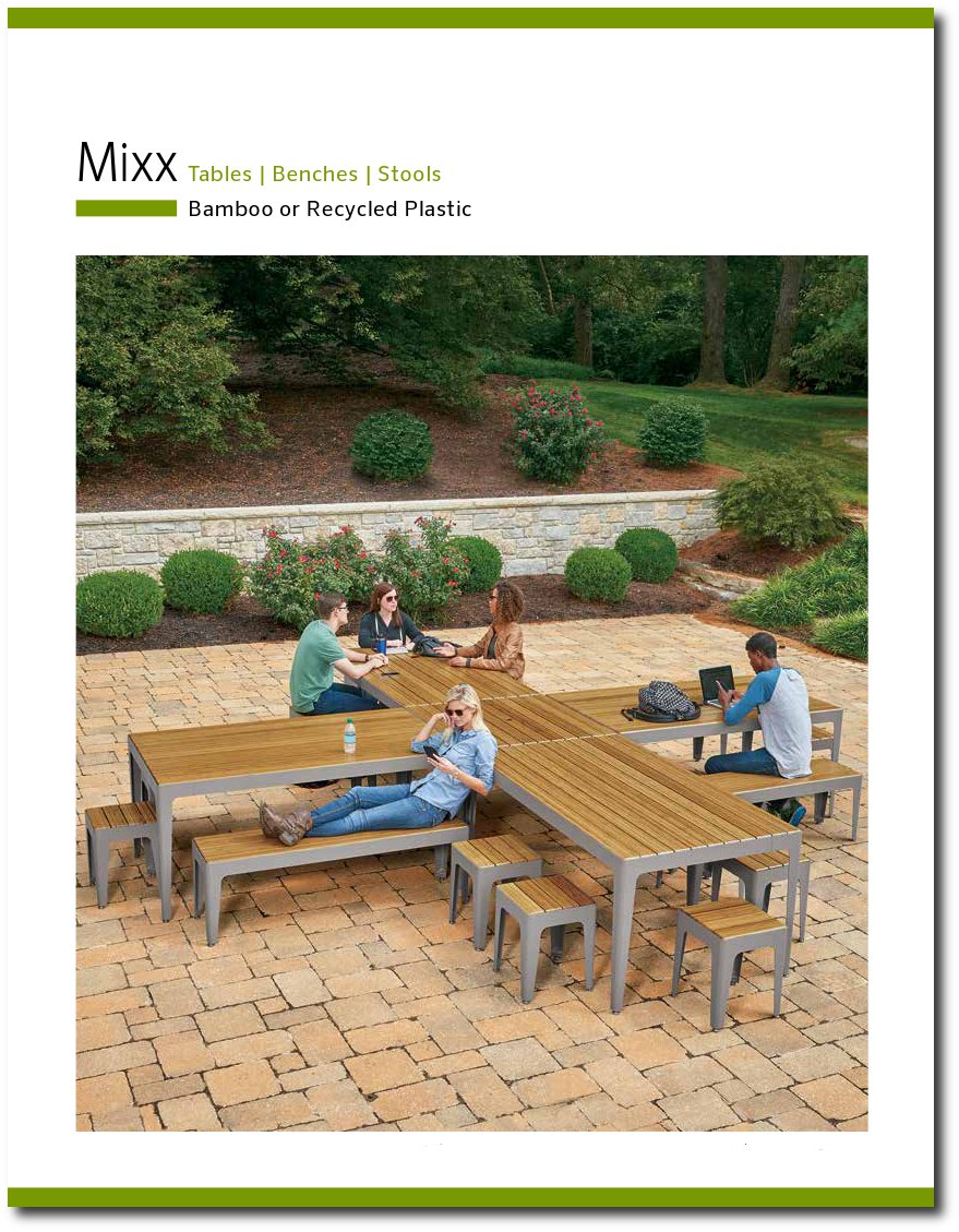 Mixx Collection Brochure Cover Page