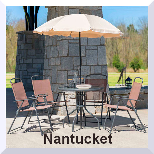 Nantucket Patio Dining Table Set