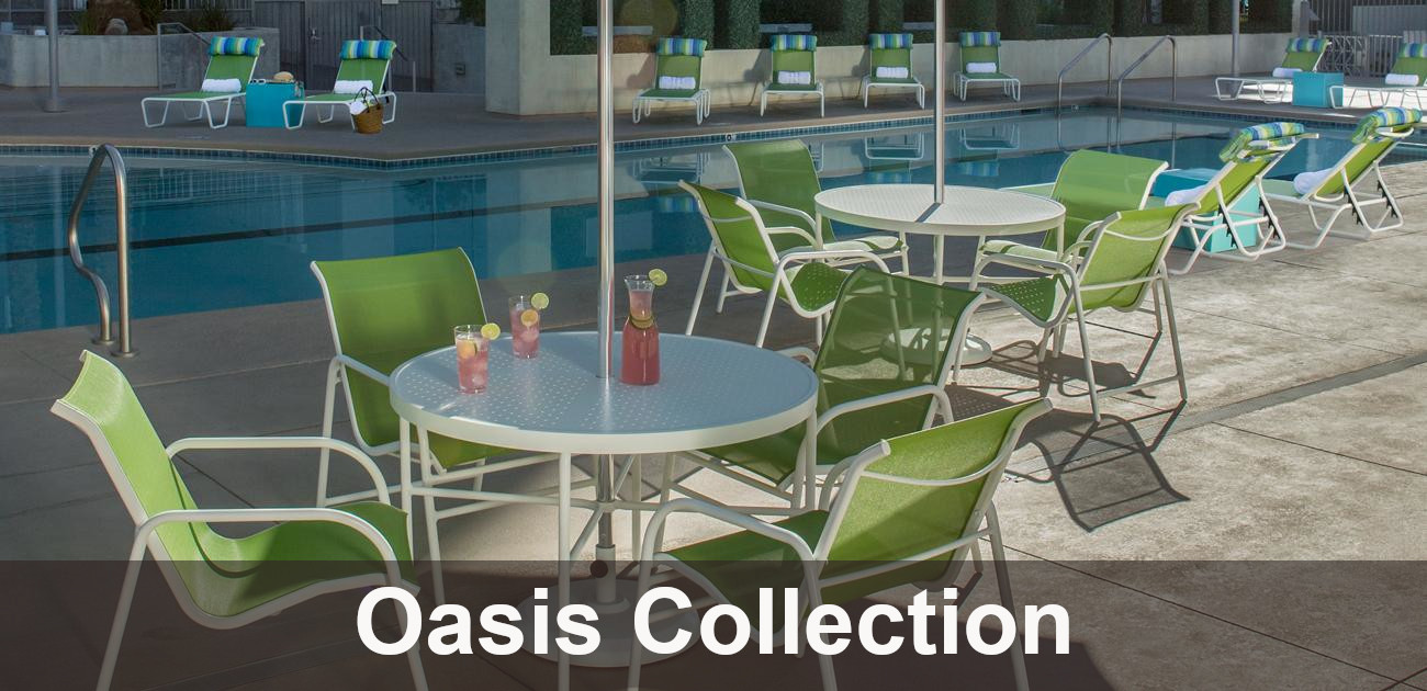 Oasis Sling Collection Poolside Furnishings