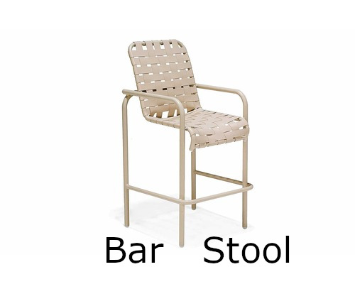 Oasis Crossweave Collection Bar Stool