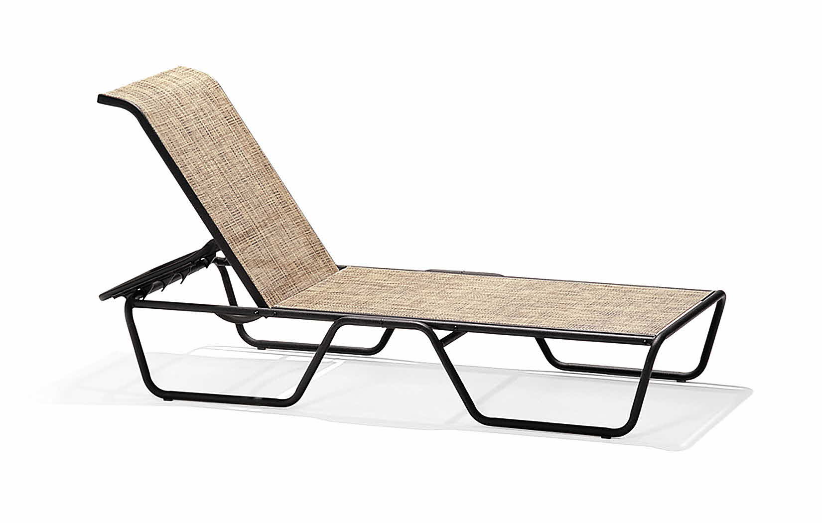 Oasis Sling Collection Stacking Chaise Lounge by Texacraft