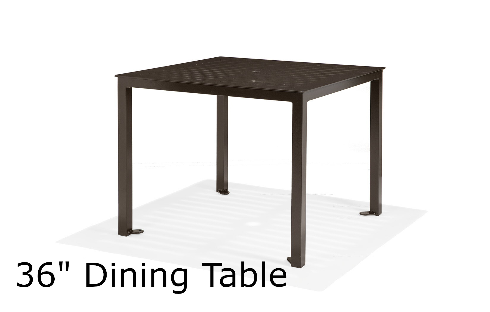 Portico 36 Inch Square Restaurant Dining Table