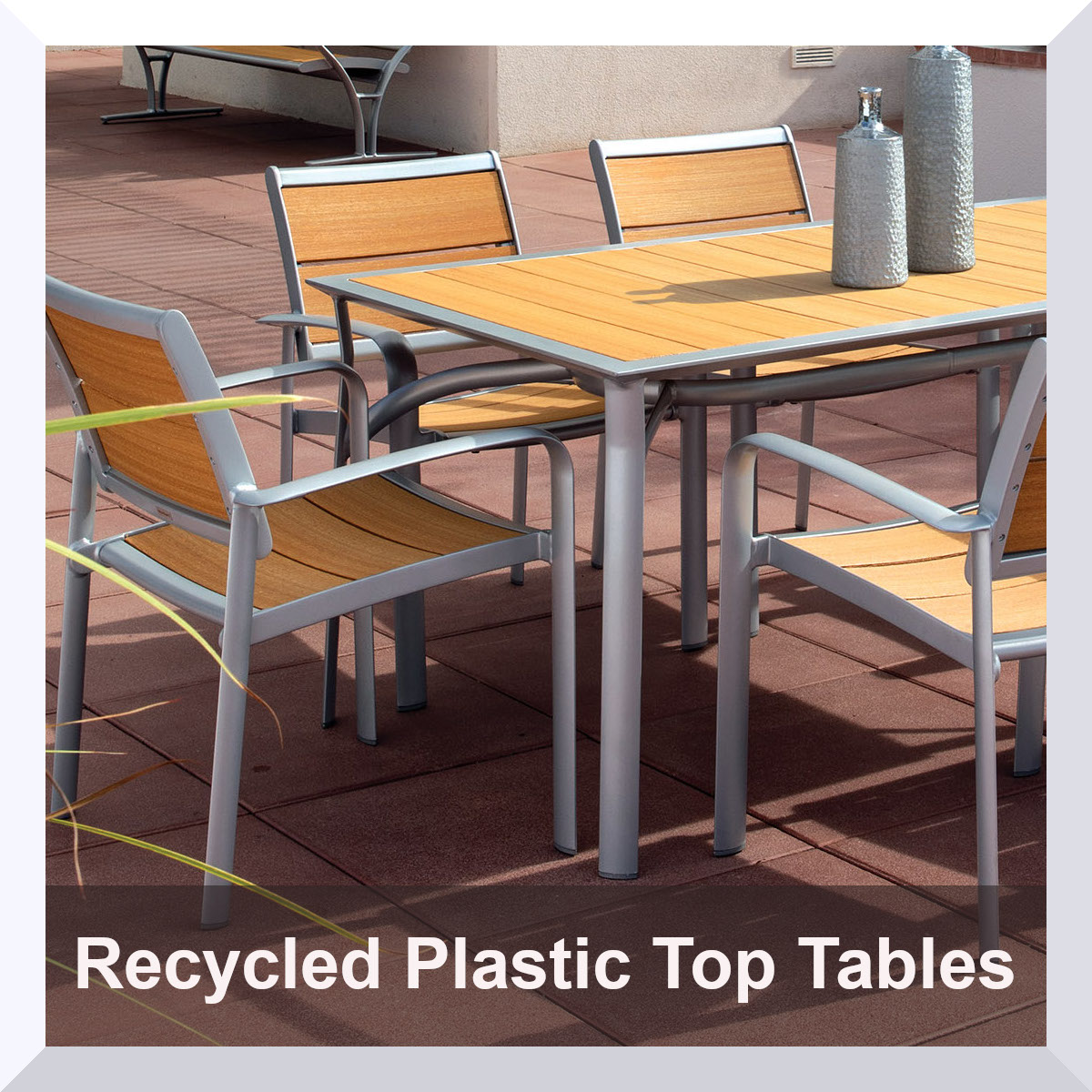 Recycled Plastic Top Tables