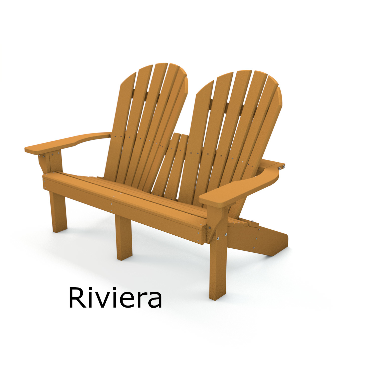 Riviera Adirondack Double Chair