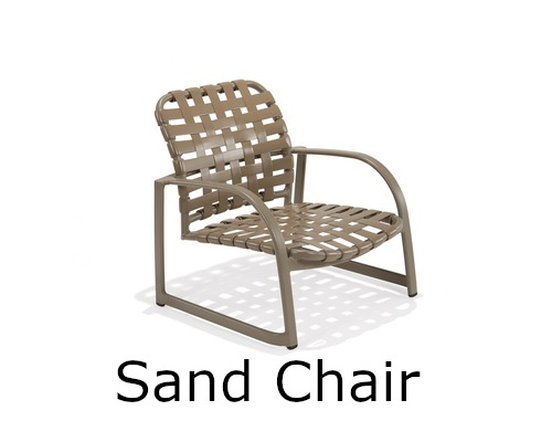 Scandia Crossweave Collection Sand Chair