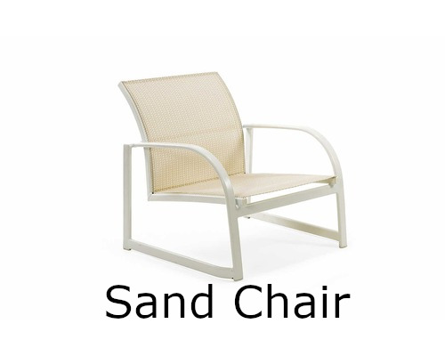 Scandia Sling Collection Sand Chair