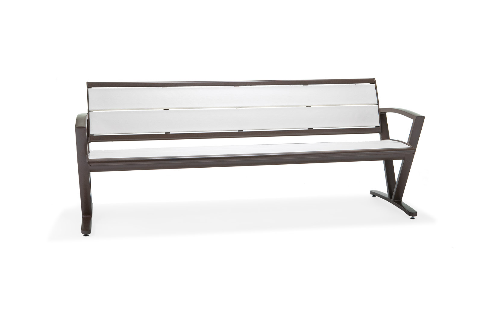 Seascape Collection Contour Bench with Triangle Arms by Texacraft