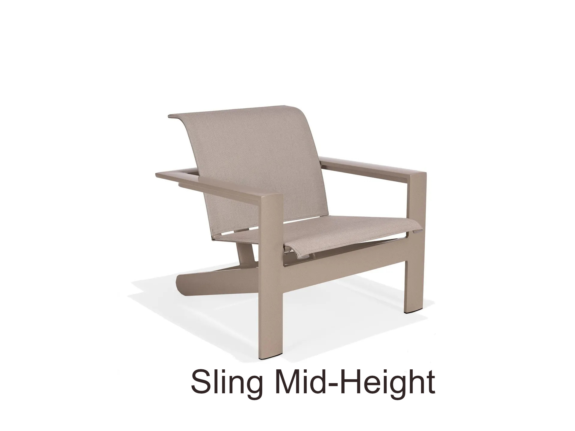 Sling Mid-Height Adirondack Chair