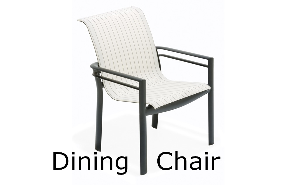 Southern Cay Sling Collection Dining Chair