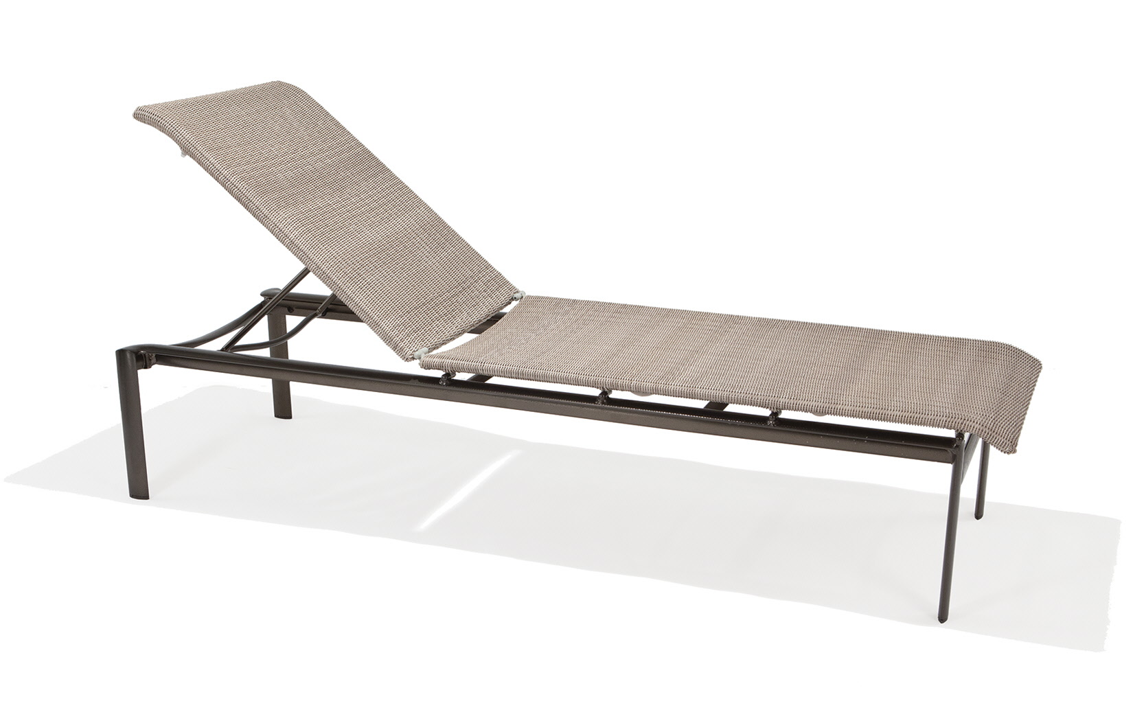 Southern Cay Woven Collection Armless Chaise Lounge Chair