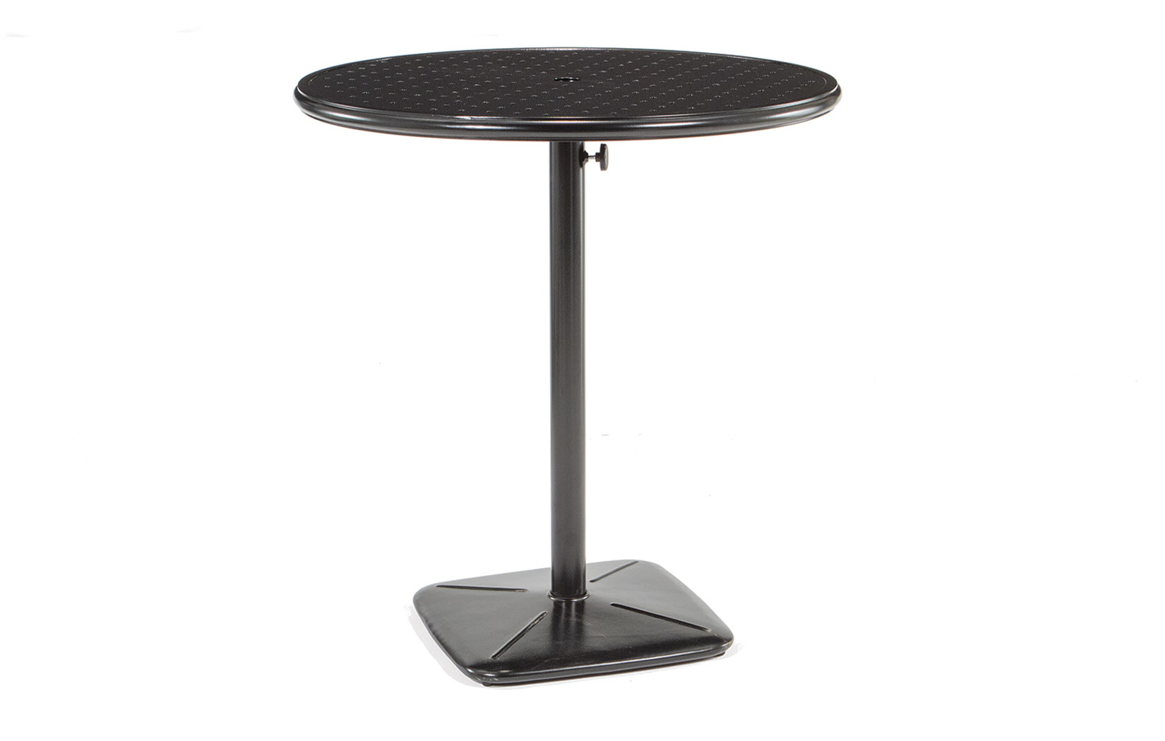 Stamped Aluminum Top 36 Inch Round Bar Table