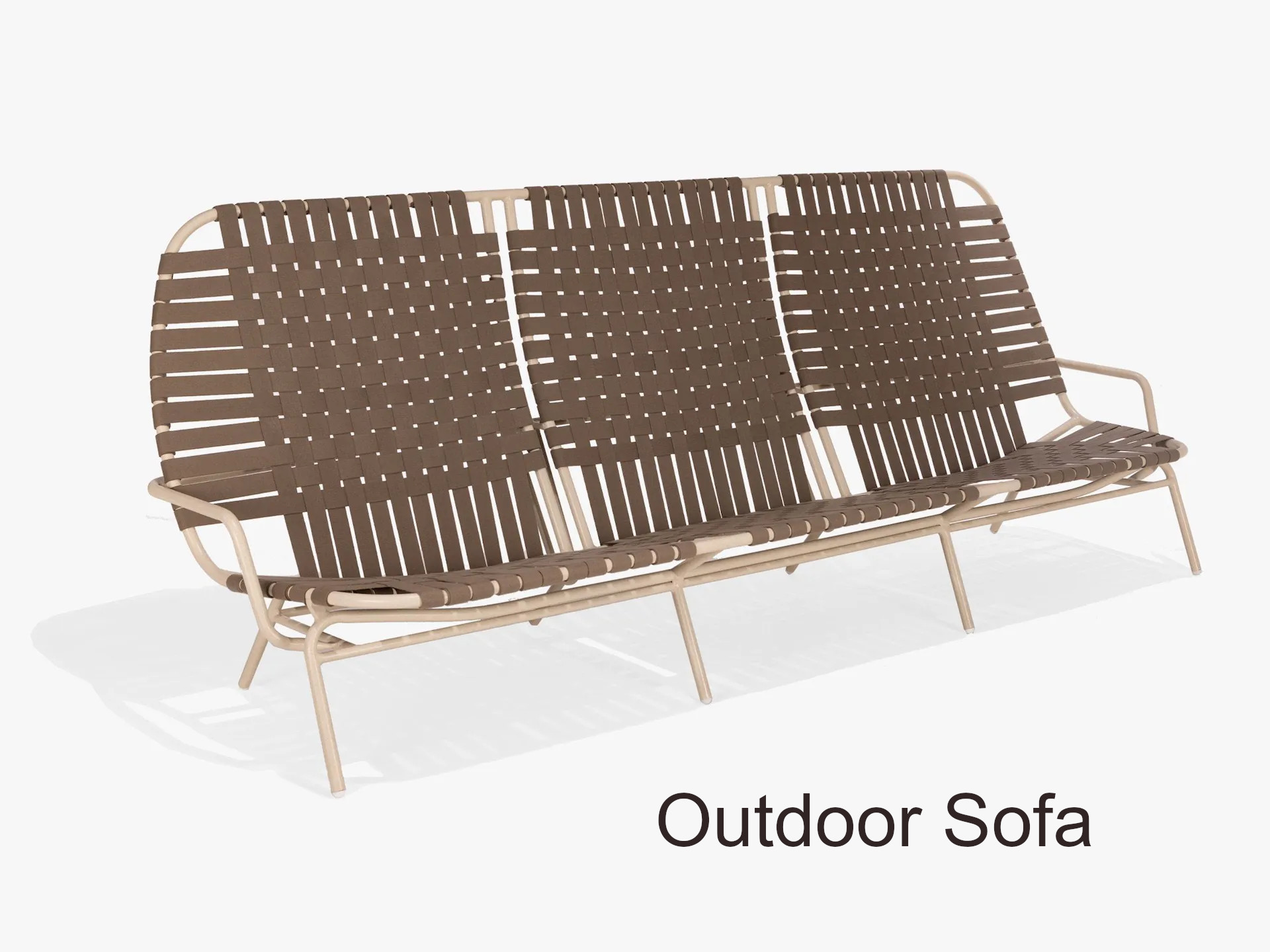 Surf Suncloth Weave Collection Outdoor Sofa