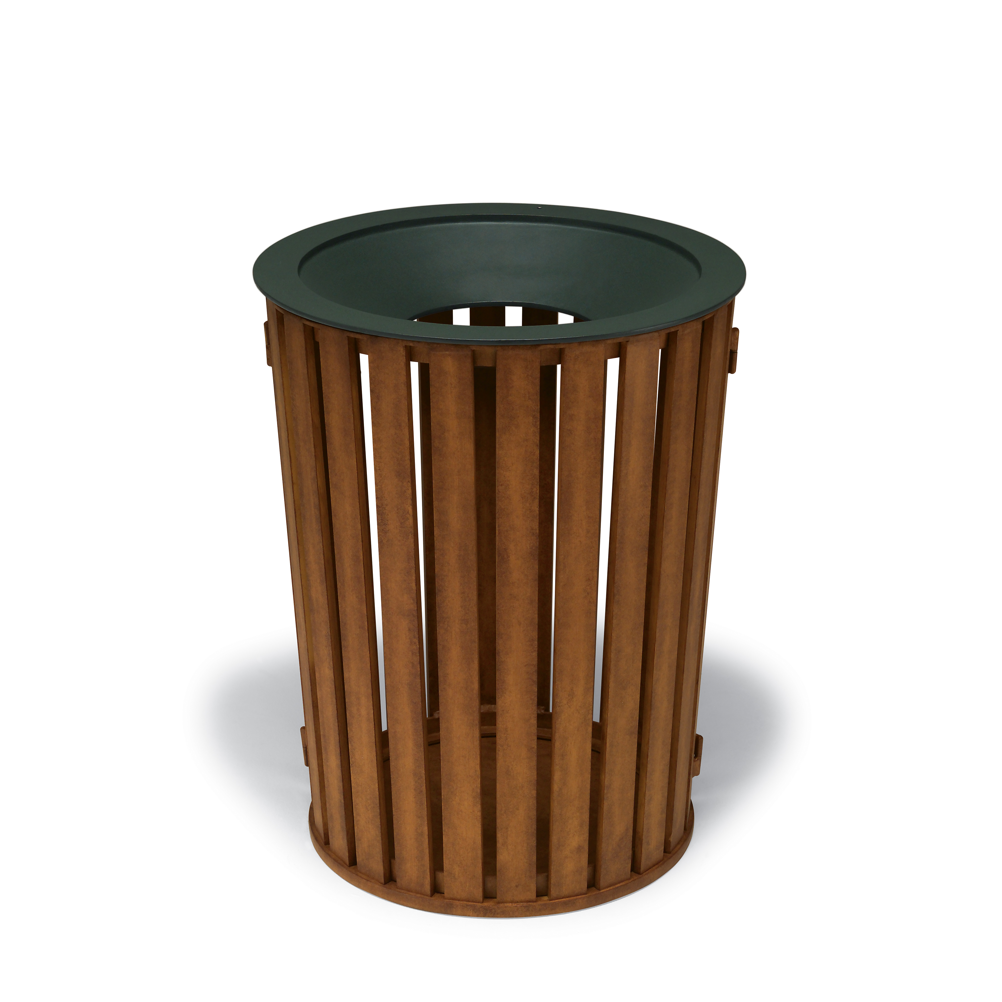 UrbanScape Style FG Trash Receptacle with Open Top
