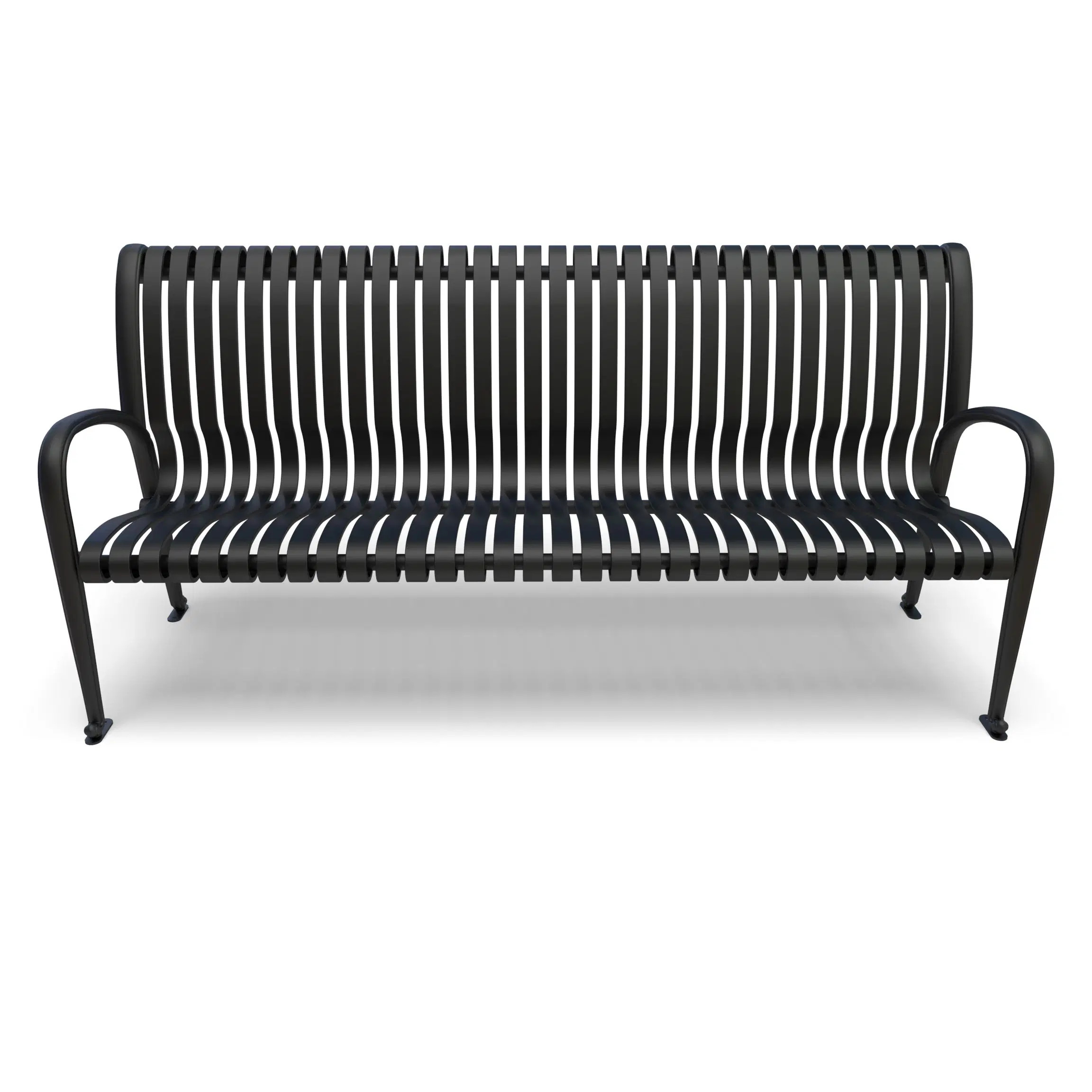 Urbanscape Collection Oxford Vertical Slat Park Bench by Wabash Valley