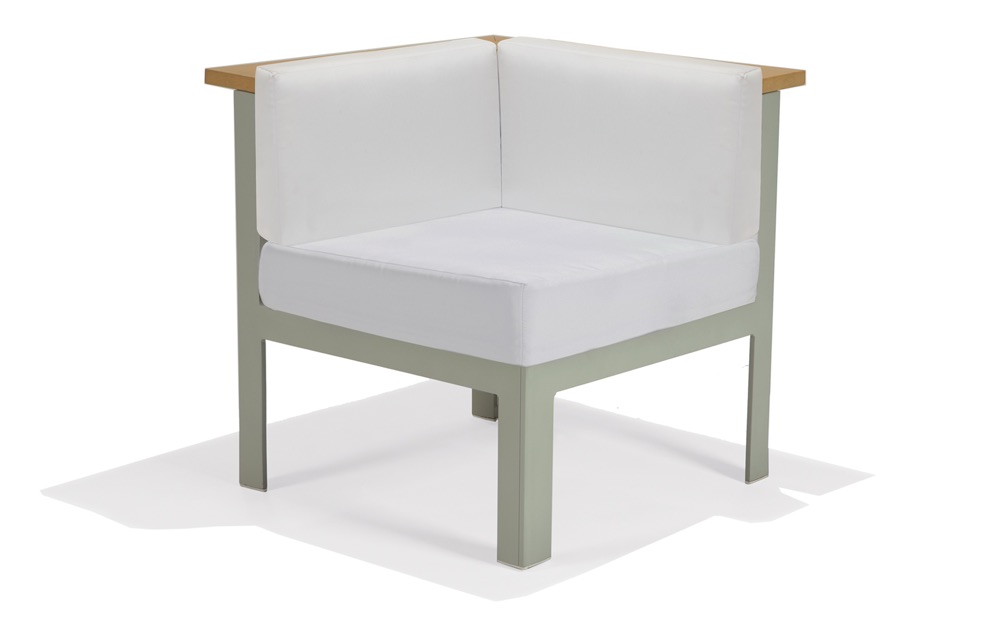 Vibe Modular Collection Square Left Side Chair