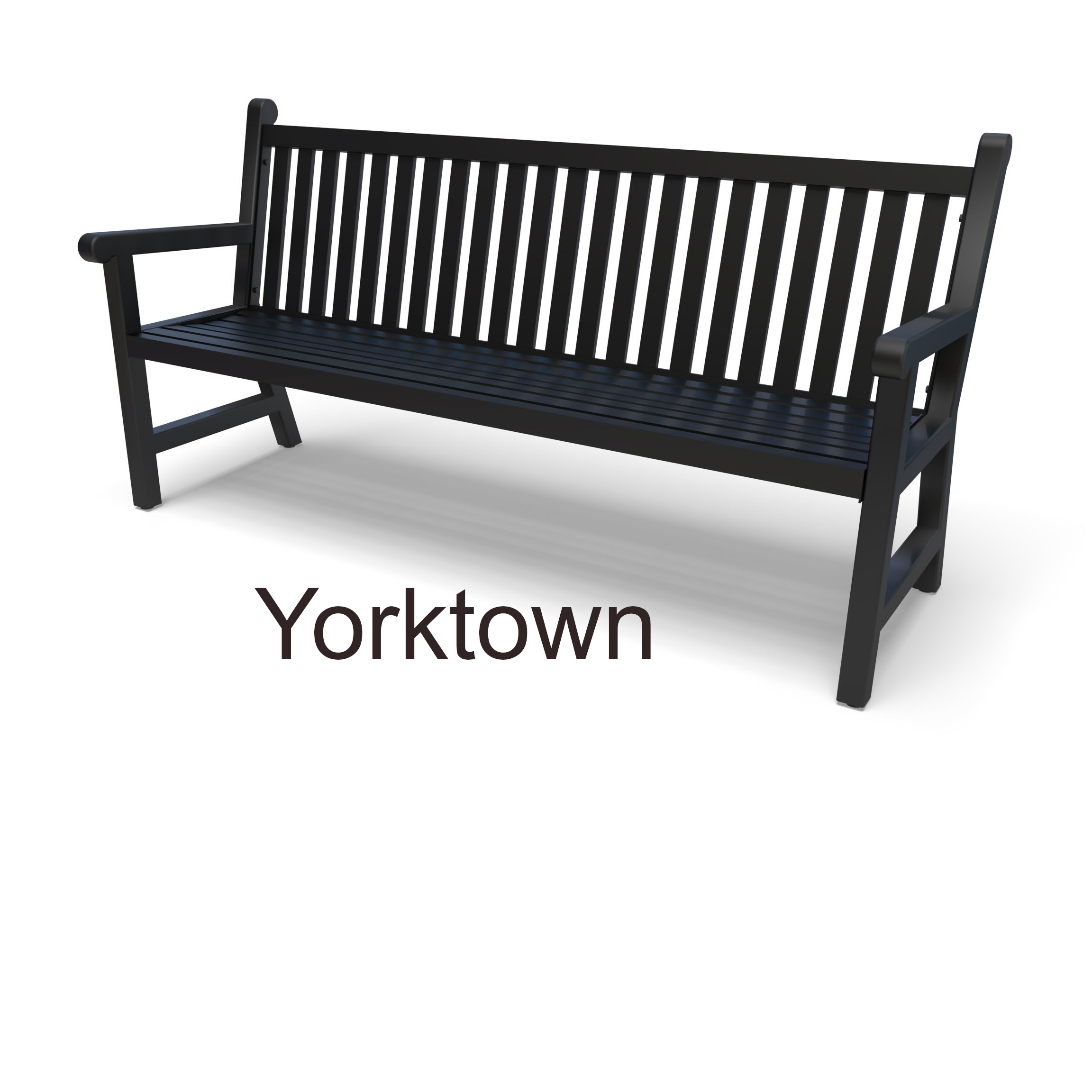 Urbanscape Collection Yorktown Bench by Wabash Valley