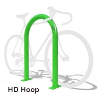 Heavy Duty Hoop Bike Rack